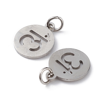 Non-Tarnish 304 Stainless Steel Charms LS-STAS-Q201-T451P-1