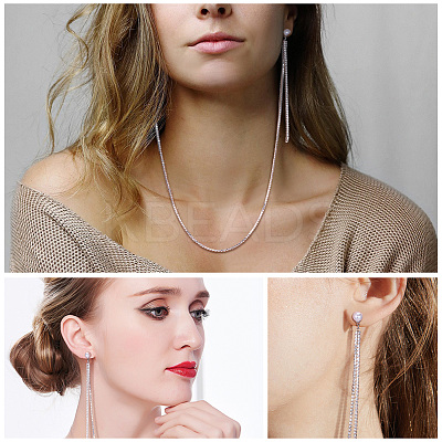 Alloy Dangle Earrings JE768A-1