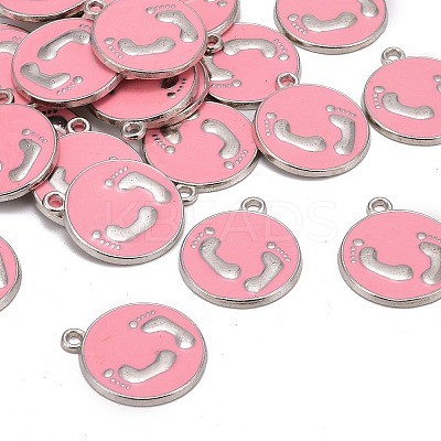 Alloy Enamel Pendants LS-EAP053Y-2-1