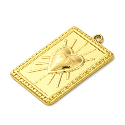 Ion Plating(IP) 304 Stainless Steel Pendants STAS-K293-09G-1