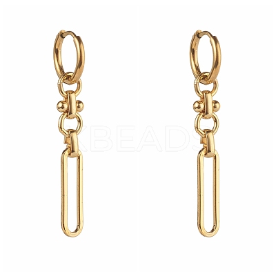 304 Stainless Steel Huggie Hoop Earrings EJEW-JE04550-01-1