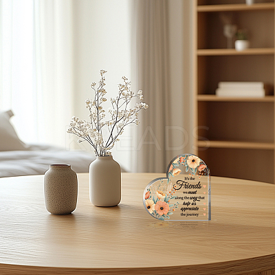 Acrylic Decoration DJEW-WH0591-007-1
