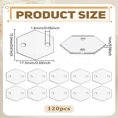 120Pcs Sew On Mirror Rhinestones DIY-LP0004-31B-1
