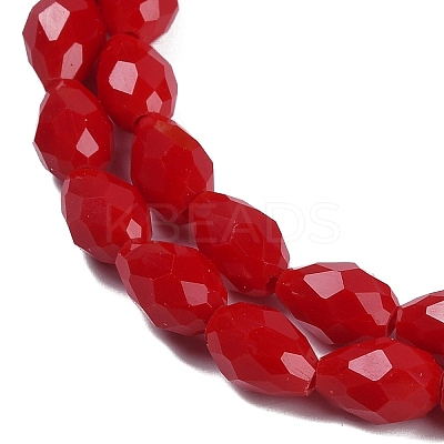 Opaque Solid Color Beads Strands LS-EGLA-N013-P8mm-D07-1