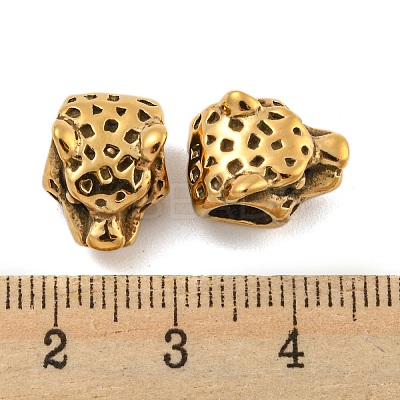 Ion Plating(IP) 304 Stainless Steel European Beads STAS-P237-43G-1