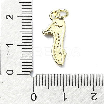 Brass Micro Pave Colorful Cubic Zirconia Pendants KK-H475-11G-1