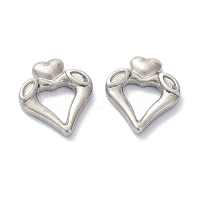 Tarnish Resistant 304 Stainless Steel Charms STAS-K216-04P-1