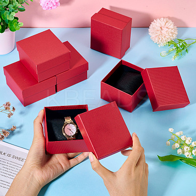 Rectangle Paper Jewelry Gift Boxes CON-TAC0010-91A-1