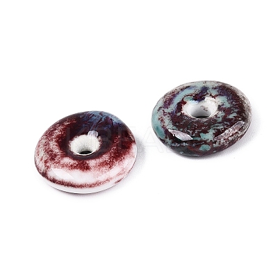 Vintage Handmade Porcelain Beads PORC-N013-20-10-1
