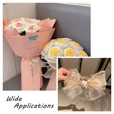 2 Cards 2 Style Organza Ribbon OCOR-YS0001-08B-1