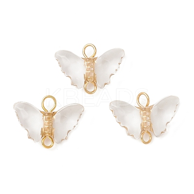 Plating Transparent Acrylic Connector Charms PALLOY-JF02203-1
