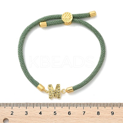 Adjustable Nylon Cord Bracelets BJEW-C096-01G-13-1