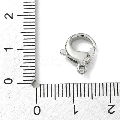 304 Stainless Steel Lobster Claw Clasps LS-STAS-P423-06P-1