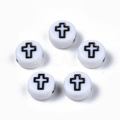 Opaque Acrylic Beads LS-SACR-S273-48-1