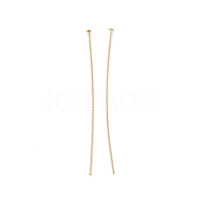 Brass Flat Head Pins KK-WH0058-03D-G01-1