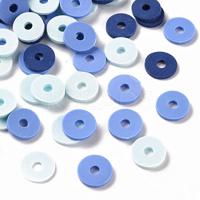 Handmade Polymer Clay Beads CLAY-T019-04A-1
