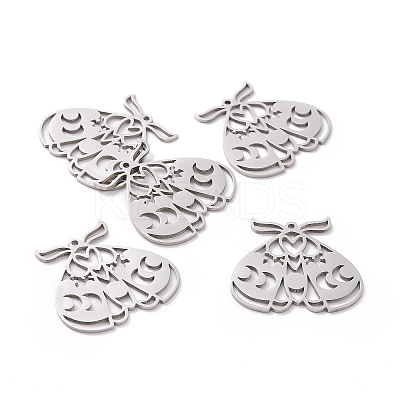 Tarnish Resistant 201 Stainless Steel Pendants STAS-S105-LA408-1-1