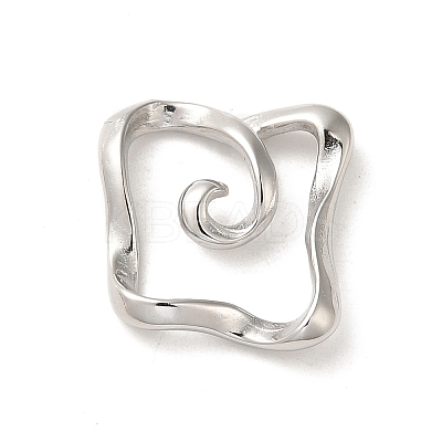 Non-Tarnish 304 Stainless Steel Linking Rings STAS-L022-283P-1
