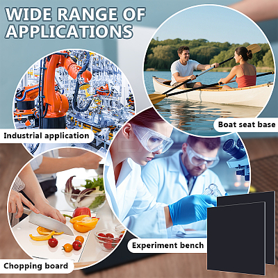 2 Sheets HDPE Plastic Sheets DIY-OC0014-44B-01-1