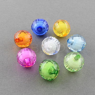 Transparent Acrylic Beads TACR-S086-18mm-M-1