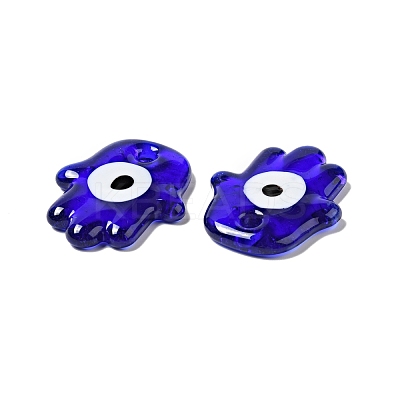 Handmade Lampwork Pendants LAMP-E027-01G-1