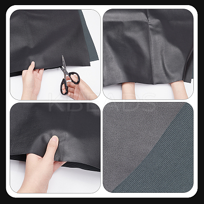 Imitation Leather Fabric AJEW-WH0314-278A-1