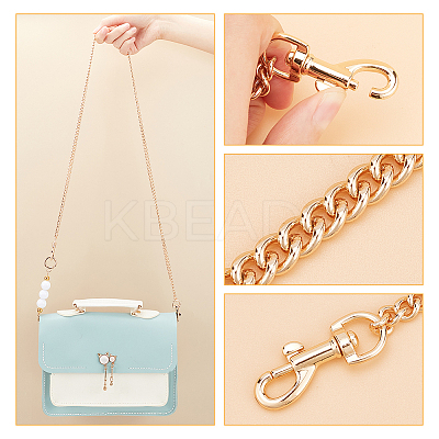 1Pc Iron Curb Chain Bag Straps FIND-WR0009-47-1
