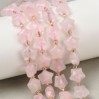 Natural Rose Quartz Beads Strands G-Z080-A10-10mm-1