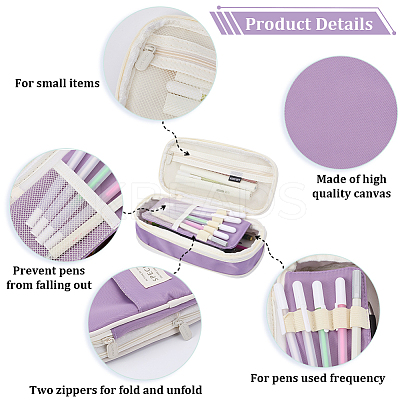 1Pc Canvas Pen Bag for Student FIND-GF0008-05B-1