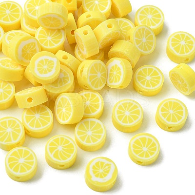 Handmade Polymer Clay Beads CLAY-YW0001-82-1