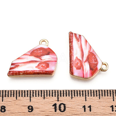 Printed Alloy Pendants ENAM-N056-203B-1