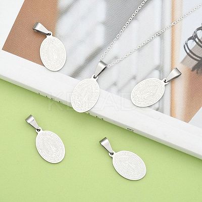 Non-Tarnish Fashionable 304 Stainless Steel Pendants STAS-J009A-01-1