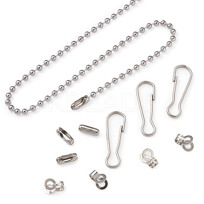 DIY Ball Chains Jewelry Making Kits DIY-TA0008-43P-1