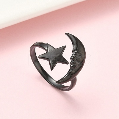 304 Stainless Steel Cuff Open Rings RJEW-D338-02B-EB-1