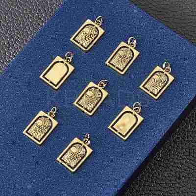 10Pcs Brass Pendants KK-SZ0004-52-1