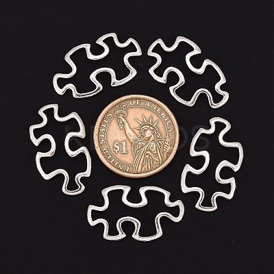 Tibetan Style Alloy Linking Rings LS-TIBE-3558-AS-FF-1