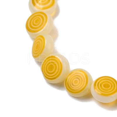 Handmade Lampwork Beads Strands LK-R004-51C-1