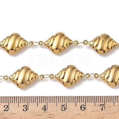Ocean 304 Stainless Steel Link Chain Necklaces for Women LS-NJEW-A060-01D-G-1