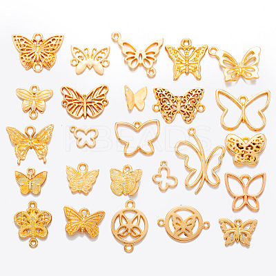 Alloy Pendants & Links Connector Charms Sets PW-WG0DFB9-04-1
