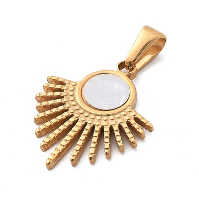 Plastic Pendants STAS-P378-04G-1