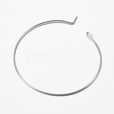 316 Surgical Stainless Steel Hoop Earrings Findings STAS-F149-32P-D-1