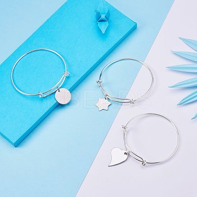 Stainless Steel Pendants STAS-BC0003-01-1