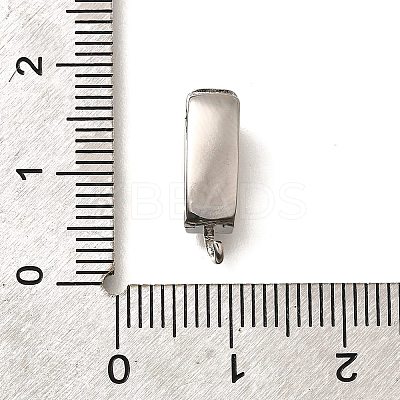 Brass Micro Pave Clear Cubic Zirconia Snap Clasps KK-U055-16P-1
