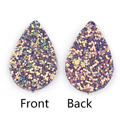 PU Leather Pendants FIND-T020-026E-1