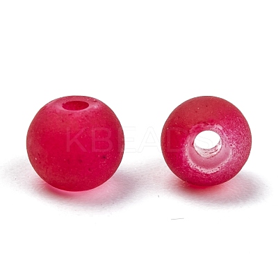 18 Colors Transparent Glass Beads FGLA-X0001-04A-4mm-1