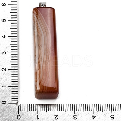 Natural Red Agate Big Pendants G-F820-03P-07-1