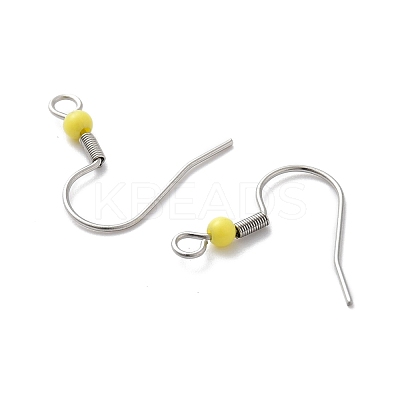 Tarnish Resistant 316 Surgical Stainless Steel Earring Hooks STAS-E044-01P-03-1