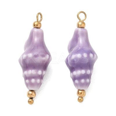Handmade Porcelain Pendants STAS-Q119-29G-04-1