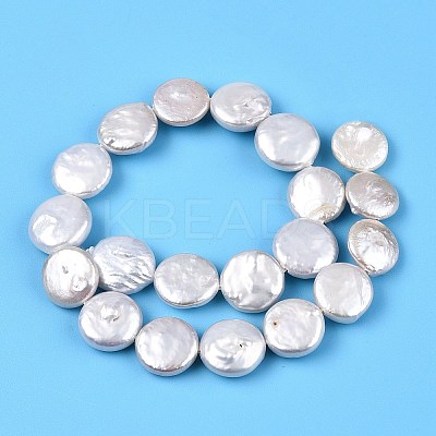 Natural Keshi Pearl Beads Strands PEAR-S018-07B-01-1