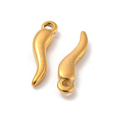 304 Stainless Steel Pendants STAS-L022-213G-1